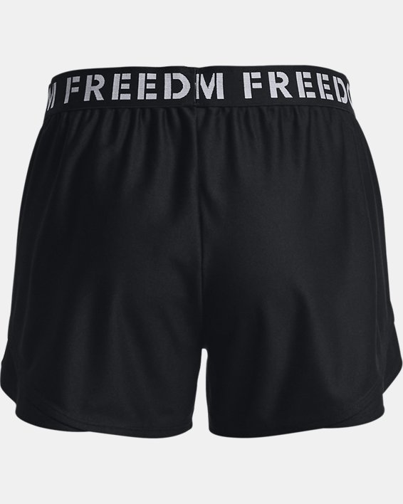 Women's UA Freedom Play Up Shorts, Black, pdpMainDesktop image number 5